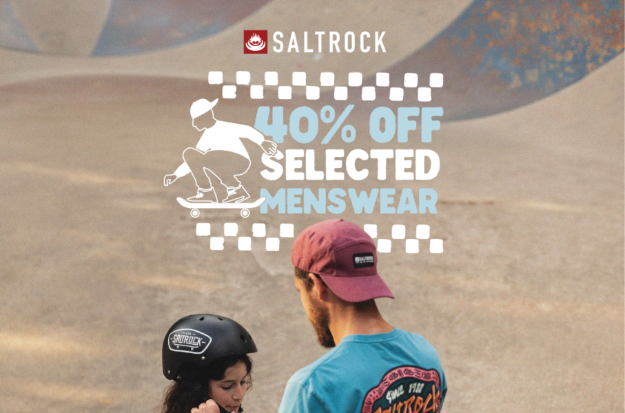 40% off Selected Menswear | Saltrock